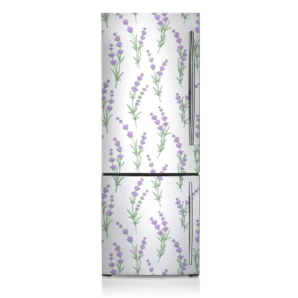 Funda magnética para refrigerador Flores de lavanda