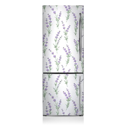 Funda magnética para refrigerador Flores de lavanda