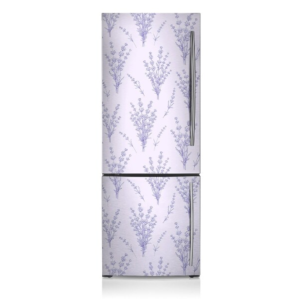 Funda magnética para refrigerador Flores de lavanda