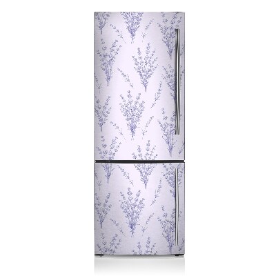 Funda magnética para refrigerador Flores de lavanda