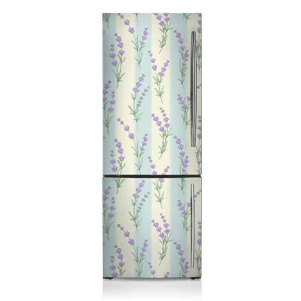 Funda magnética para refrigerador Flores de lavanda