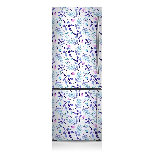 Funda magnética para refrigerador Ramas moradas