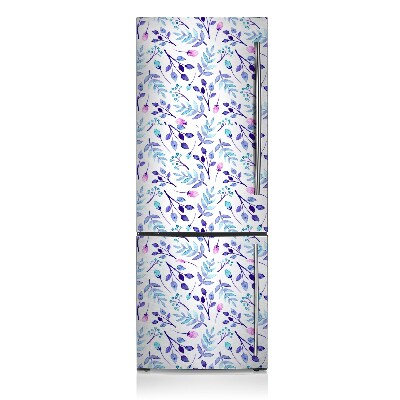 Funda magnética para refrigerador Ramas moradas