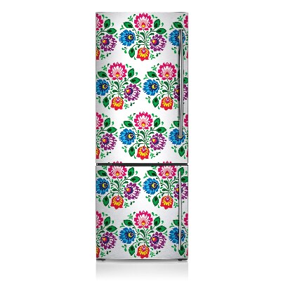 Funda magnética para refrigerador Flores en un estilo floral