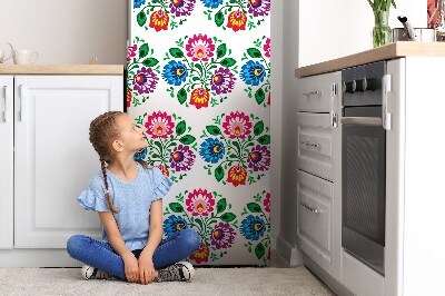 Funda magnética para refrigerador Flores en un estilo floral