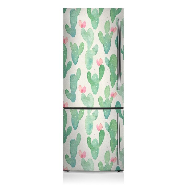 Funda magnética para refrigerador Lugares de cactus