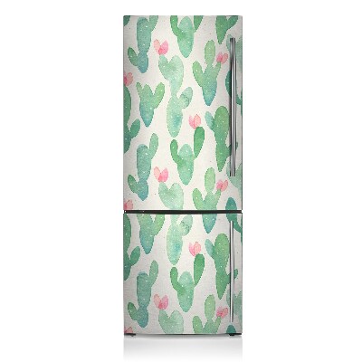 Funda magnética para refrigerador Lugares de cactus