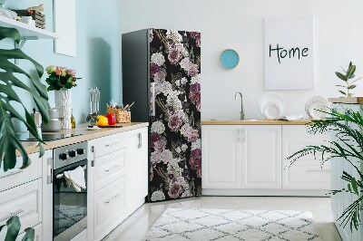 Funda magnética para refrigerador Flores románticas