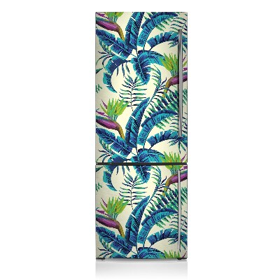 Imán decorativo para refrigerador Imagen tropical