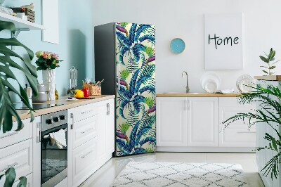 Imán decorativo para refrigerador Imagen tropical