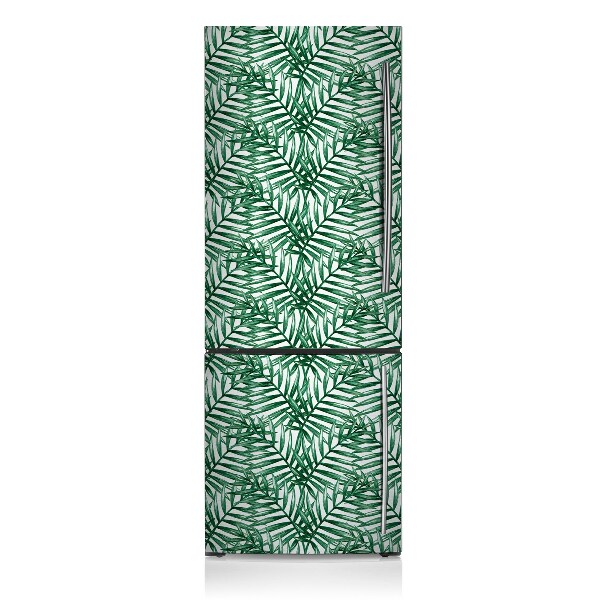 Funda magnética para refrigerador Hojas tropicales