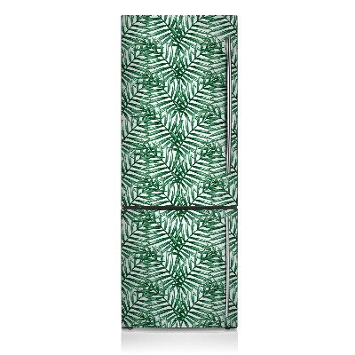 Funda magnética para refrigerador Hojas tropicales