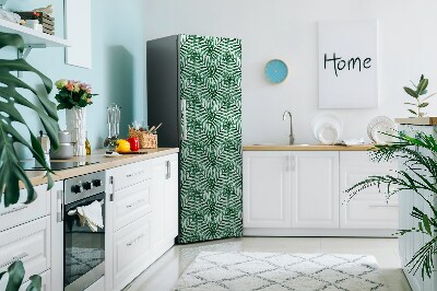 Funda magnética para refrigerador Hojas tropicales