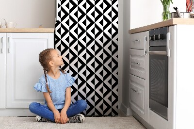 Imán decorativo para refrigerador La ilusión de la geometría