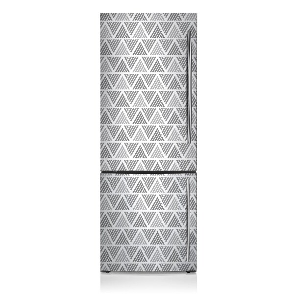 Cubierta magnética para refrigerador Patrón triangular