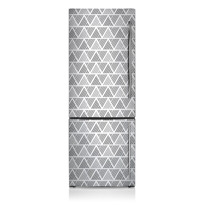 Cubierta magnética para refrigerador Patrón triangular