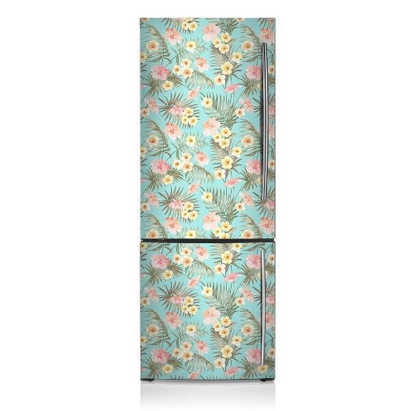 Funda magnética para refrigerador Flores pastel