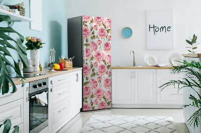 Imán decorativo para refrigerador Rosas hermosas