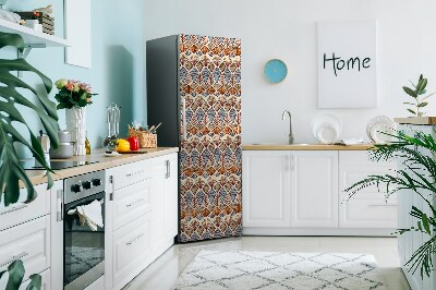 Imán decorativo para refrigerador Patrón marrón