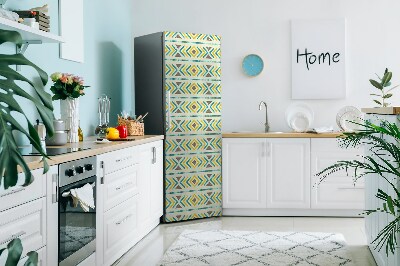 Imán decorativo para refrigerador Patrón geométrico