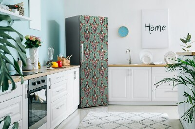 Imán decorativo para refrigerador Patrón azteca