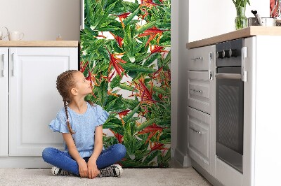 Funda magnética para refrigerador Flor