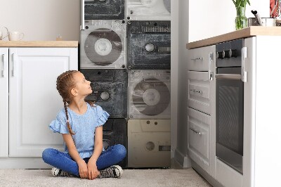 Funda magnética para refrigerador Viejos cassettes