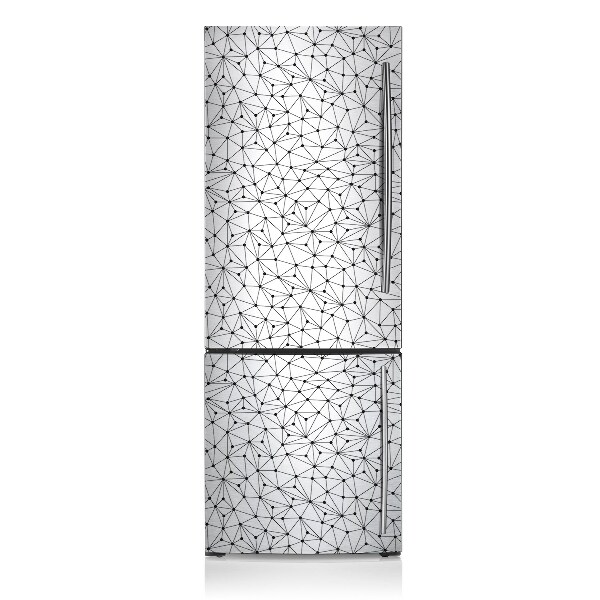 Imán decorativo para refrigerador Líneas y puntos