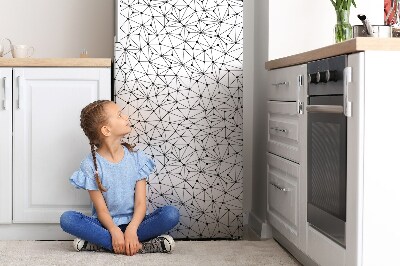 Imán decorativo para refrigerador Líneas y puntos