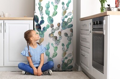 Funda magnética para refrigerador Cactus