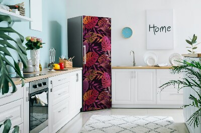 Imán decorativo para refrigerador Jungla púrpura