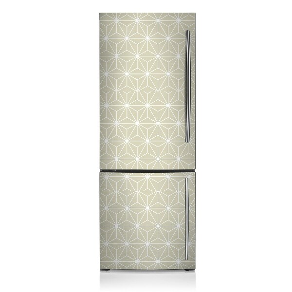 Imán decorativo para refrigerador Patrón geométrico