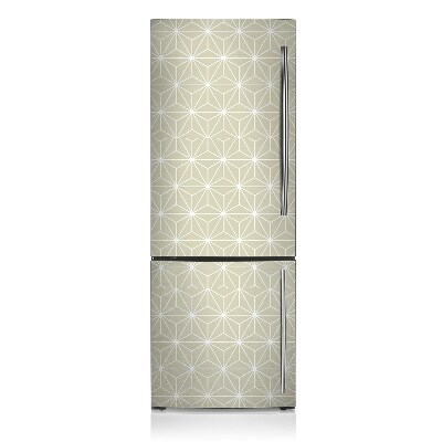 Imán decorativo para refrigerador Patrón geométrico