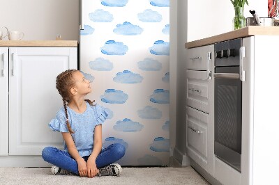 Funda magnética para refrigerador Nubes