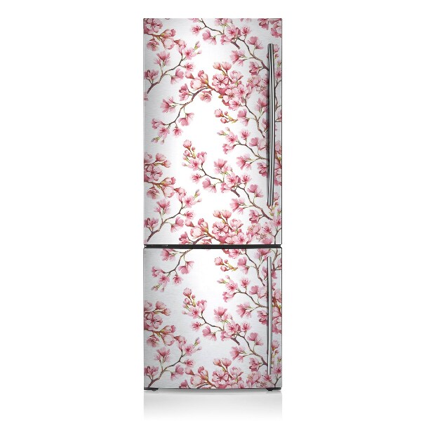 Imán decorativo para refrigerador Flor de cerezo