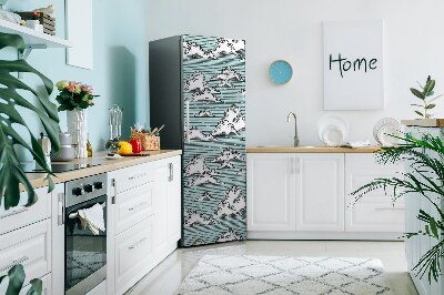 Imán decorativo para refrigerador Dibujo en la nube