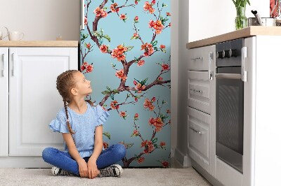 Imán decorativo para refrigerador Un árbol floreciente