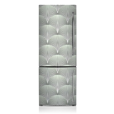 Imán decorativo para refrigerador Patrón semicircular