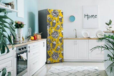 Imán decorativo para refrigerador Pájaros