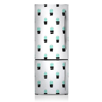 Imán decorativo para refrigerador Cactus