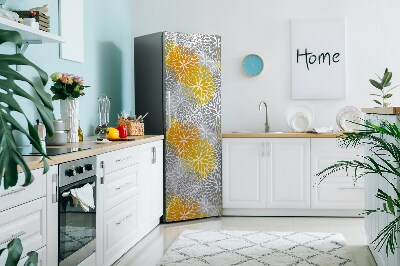 Imán decorativo para refrigerador Crisantemo