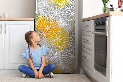 Imán decorativo para refrigerador Crisantemo