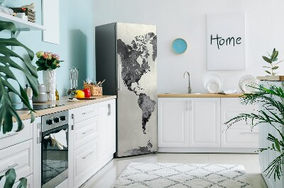 Imán decorativo para refrigerador Viejo mundo