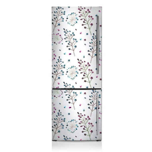 Funda magnética para refrigerador Floral