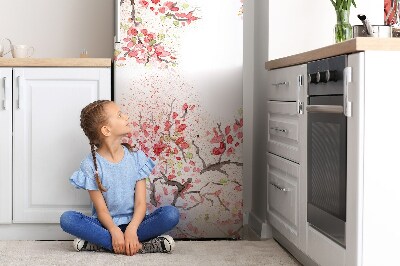 Imán decorativo para refrigerador Flores de cerezo