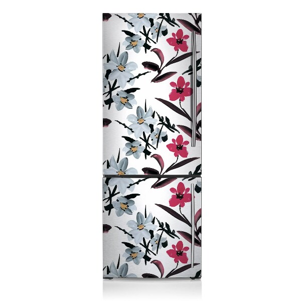 Funda magnética para refrigerador Hermosas flores