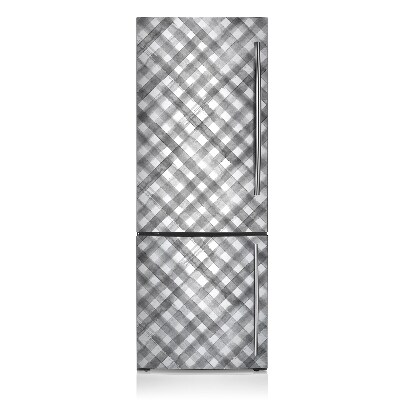 Imán decorativo para refrigerador Rejilla gris