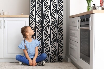 Imán decorativo para refrigerador Patrón geométrico