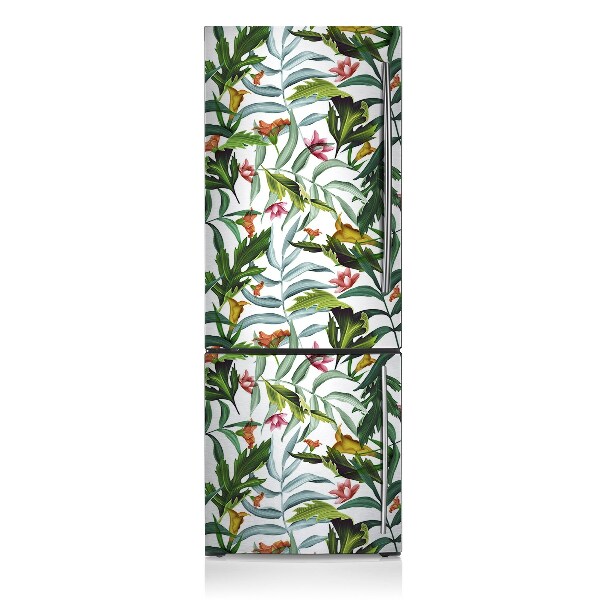 Funda magnética para refrigerador Flora tropical