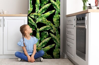 Imán decorativo para refrigerador Hoja tropical